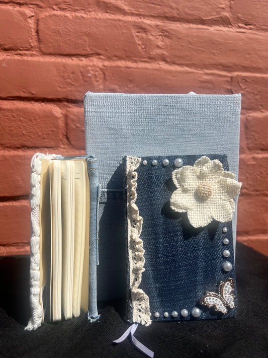Ivory & Blue Journal