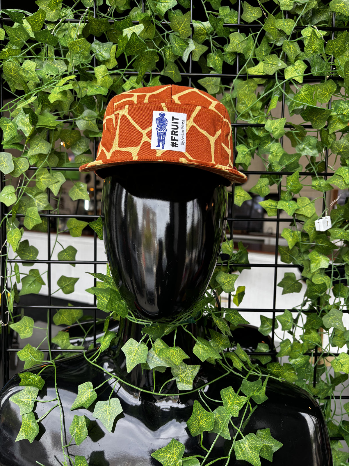 Giraffe 5 Panel Hat